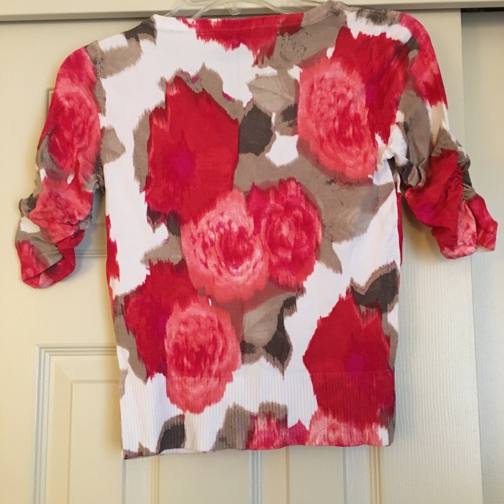 INC Quarter Sleeve Cardigan - Picture 2 of 2